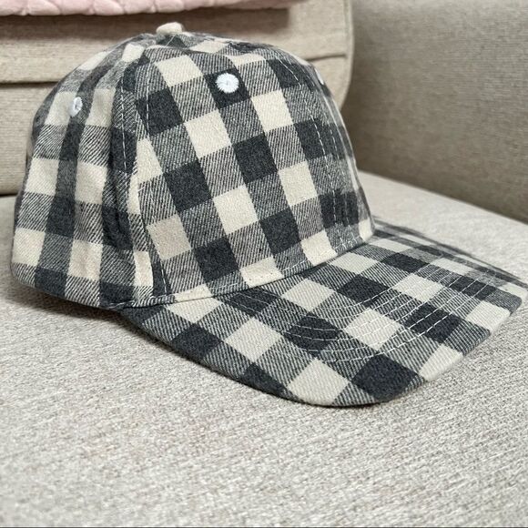 Cocus Pocus Buffalo Check Plaid Adjustable Fall Fashion Baseball Cap - Picture 4 of 9